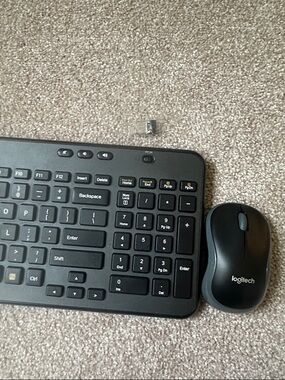 Logitech wireless keyboard and mouse
